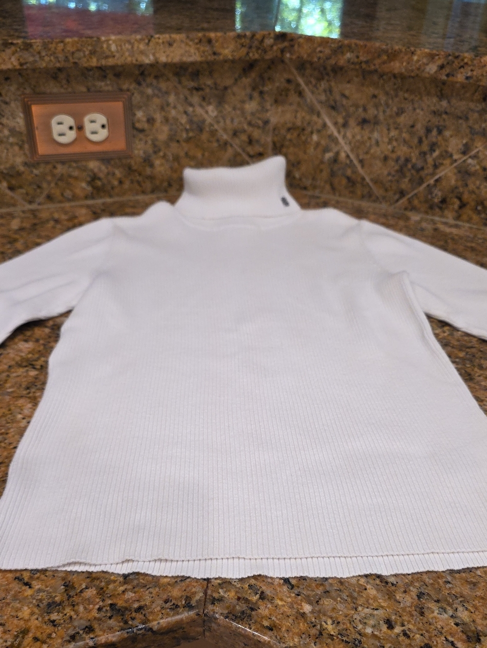 Lauren Ralph Lauren 3/4 Sleeve Turtleneck - SZ S - Picture 2 of 7